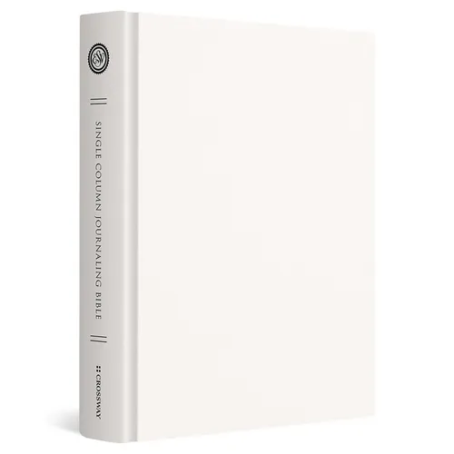 ESV Single Column Journaling Bible (Hardcover, Customizable Cover) - Hardcover