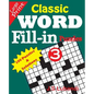 Classic Word Fill-in Puzzles 3 - Paperback