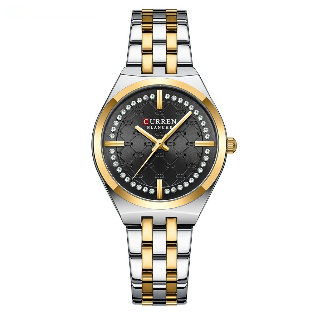 Women's Roman Numeral Quartz Wristwatch Waterproof