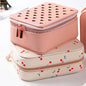 Portable Earring Ring Leather Jewelry Box Fashion Makeup Small Gift Box