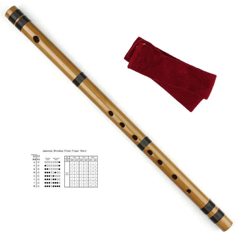 Handmade Bamboo Japanese Sinobue Flute – 6/7/8 Hon Piccolo