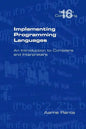 Implementing Programming Languages. an Introduction to Compilers and Interpreters - Paperback