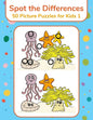 Spot the Differences - 50 Picture Puzzles for Kids 1 - Paperback