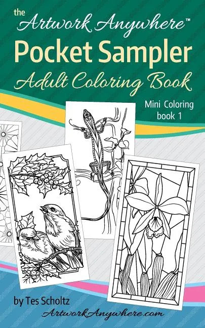 Artwork Anywhere Pocket Sampler: Adult Coloring Book - Paperback