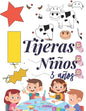 Tijeras Niños 3 Años: Libro de Cortar y Pegar, libro de actividades preescolar, libro recortar niños. - Paperback