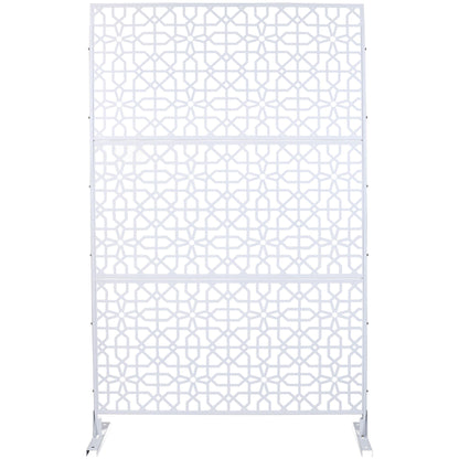 Outdoor & Indoor Metal Freestanding Decorative Privacy Screen