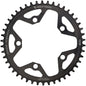 Wolf Tooth 110 BCD Cyclocross Road Chainring - 46t 110 BCD 5-Bolt Drop-Stop B  BLK