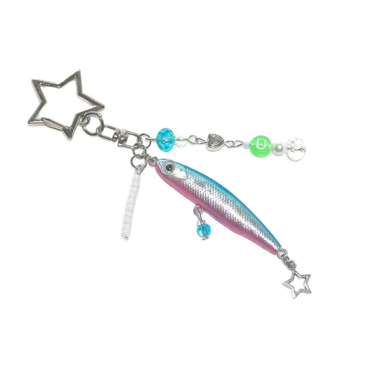 Fashionable And Personalized Pendant With A Small Fish Keychain