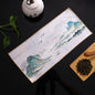 Deerskin Chinese Velvet Painted Zen Absorbent Tea Towel Cloth