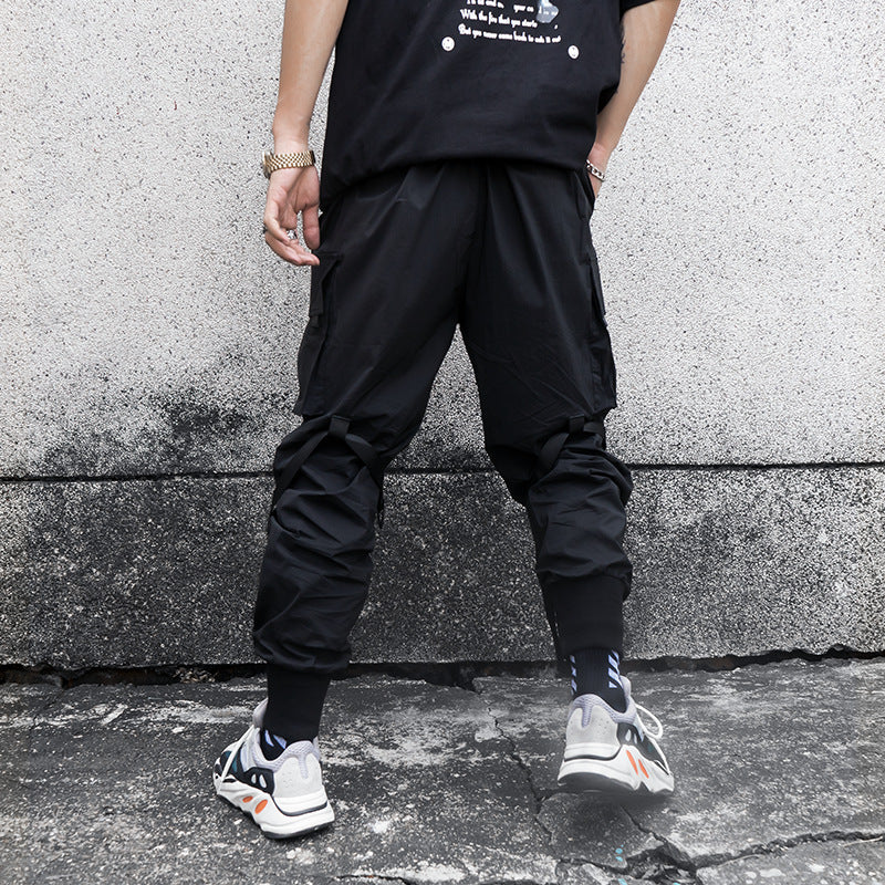 Men's Fashionable Pocketed Cargo Jogger Pants