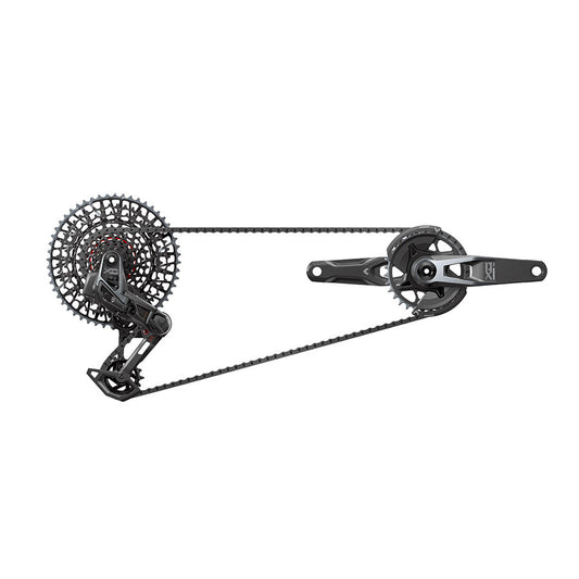 SRAM X0 T-Type Eagle V2 AXS Groupset 170mm Black D2