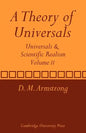 A Theory of Universals: Volume 2: Universals and Scientific Realism - Paperback