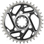 SRAM XX SL Eagle T-Type Direct Mount Chainring - 36t 12-Speed 8-Bolt Direct Mount 3mm Offset Aluminum BLK/Silver D1