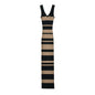 European And American Hot Girl Double V-neck Color Sleeveless Knitted Dress Intellectual Elegant Skinny Sheath