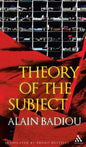 Theory of the Subject - Hardcover