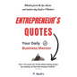 Entrepreneur´s Quotes: Your Daily Business Mentor - Paperback