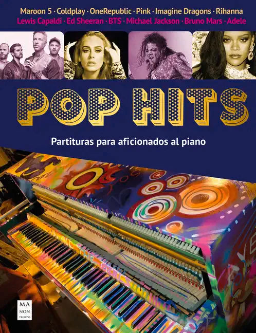 Pop Hits (Partituras): Partituras Para Aficionados Al Piano - Paperback