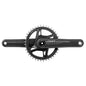 SRAM Red 1x XPLR E1 Crankset Speed: 12/13 Spindle: 28.99mm BCD: Direct Mount SRAM 8 Bolt 42 DUB 160mm Black Road Disc