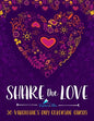 Share the Love: 30 Valentine's Day Coloring Cards - Paperback