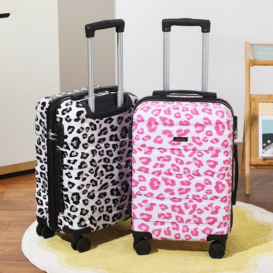 2-piece Luggage Set, 20 Inches, With Makeup Bag, 20 Inch Hard Shell Expandable Lightweight Luggage, 360 Degree Rotating Wheels, Large Capacity Lightweight Travel Luggage. Side Hook, Independent Lock,