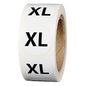 S M L XL Size Clothes Hat Size Sticker Sticker