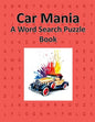 Car Mania: A Word Search Puzzle Book for Adults or Children - Paperback