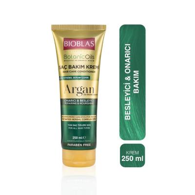 Bioblas Botanic Oils Argan Oil Hair Cream - Nourishing, Repairing, and Strengthening for All Hair Types