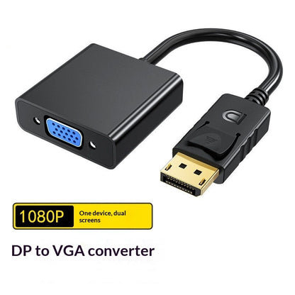 DP To VGA Graphics Card Adapter Cable