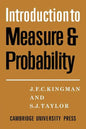 Introdction to Measure and Probability - Paperback