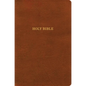 KJV Giant Print Reference Bible, Burnt Sienna Leathertouch - Imitation Leather