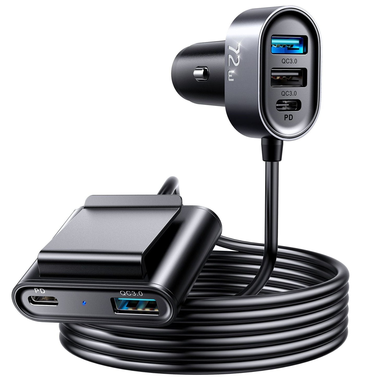 Quick  5 Car Charger Cigarette Lighting Conversion Plug