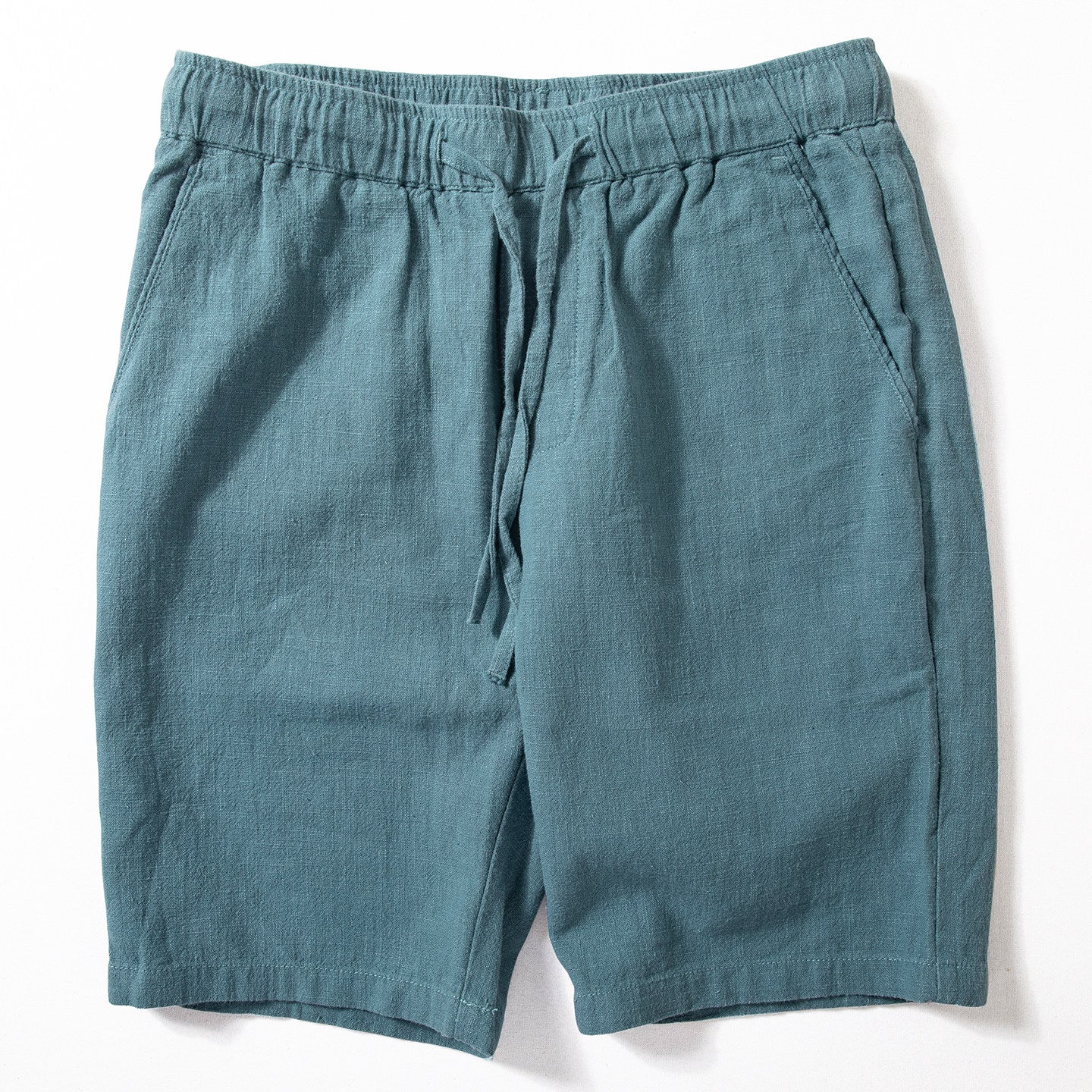 Men's Slim-fit Straight-leg Hemp Five-pocket Pants