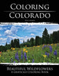 Coloring Colorado: Beautiful Wildflowers: A Grayscale Coloring Book - Paperback
