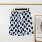 Women's Cotton Silk Pajama Pants Summer Thin Shorts Loose Casual