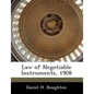 Law of Negotiable Instruments, 1908 - Paperback