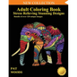 Adult Coloring Book: Stress Relieving Stunning Designs: 120 Unique Images: Stress Relieving Designs - Paperback