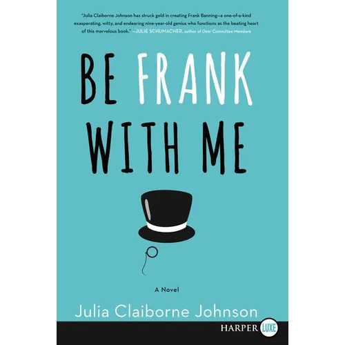 Be Frank With Me LP - Paperback