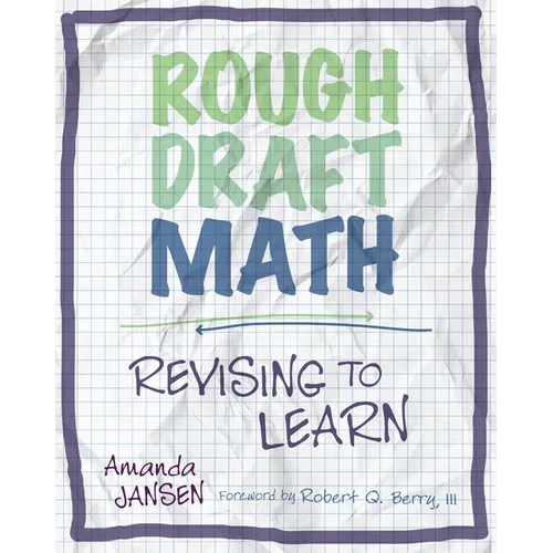 Rough Draft Math: Revising to Learn - Paperback