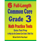 6 Full-Length Common Core Grade 3 Math Practice Tests: Extra Test Prep to Help Ace the Common Core Grade 3 Math Test - Paperback