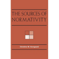 The Sources of Normativity - Paperback