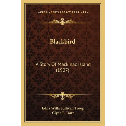 Blackbird: A Story Of Mackinac Island (1907) - Paperback