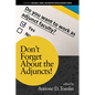 Don't Forget about the Adjuncts! - Hardcover