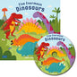 Five Enormous Dinosaurs [With CD (Audio)] - Paperback