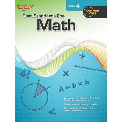 Core Standards for Math Reproducible Grade 4 - Paperback