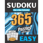 Sudoku One a Day Calendar: for Adults Easy 365 Puzzles with Answers - Paperback