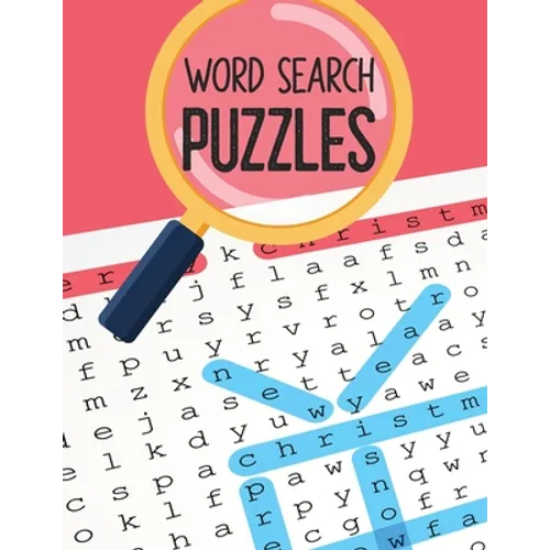 Word Search Puzzles: Easy-to-see Full Page Seek and Circle Word Searches, Brian game book for seniors in this Christmas Gift idea. - Paperback