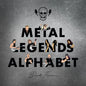Metal Legends Alphabet - Hardcover