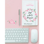 Just a Girl's Planner: 12-month Daily Planner (8.5 x11) January to December Monthly Calendar Diary Organize Your Schoolwork and Activities Bi - Paperback