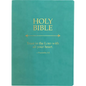 Kjver Holy Bible, Trust in the Lord Life Verse Edition, Large Print, Coastal Blue Ultrasoft: (King James Version Easy Read, Teal, Red Letter, Proverbs - Imitation Leather