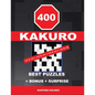 400 KAKURO 13 x 13 + 14 x 14 + 15 x 15 + 16 x 16 best puzzles + BONUS + surprise: Holmes presents to your attention the excellent, proven sudoku. Form - Paperback